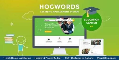 Hogwords Theme Education Center WordPress Theme