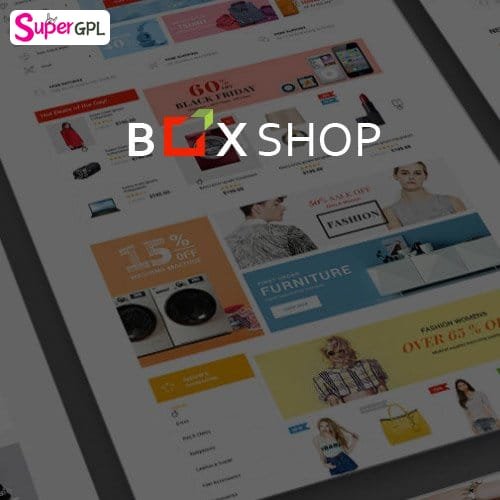 boxshop responsive woocommerce wordpress theme supergpl 1 1