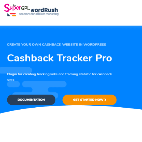 cashback tracker pro wordpress plugin supergpl 1 1