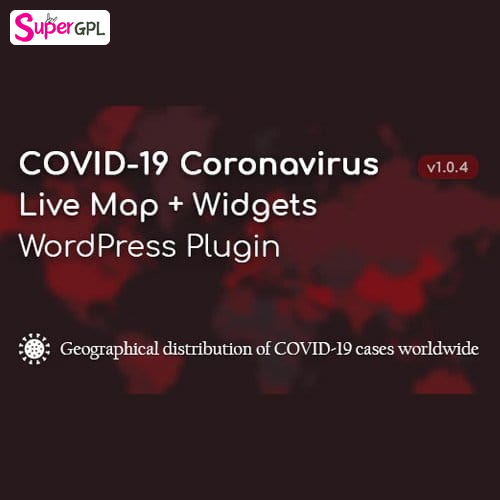 covid 19 coronavirus live map widgets for wordpress supergpl 1 1