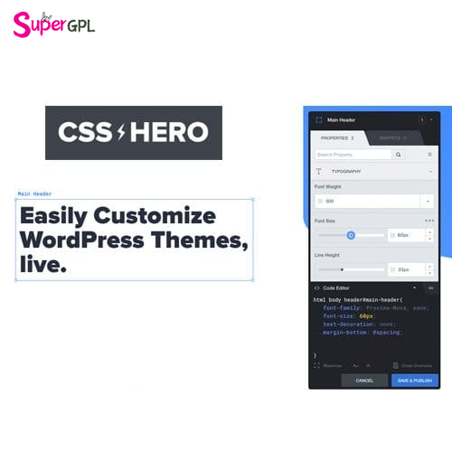 css hero pro supergpl 1 1