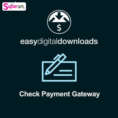 easy digital downloads check payment gateway supergpl 1 1