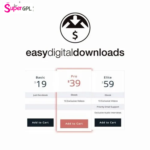 easy digital downloads pricing tables supergpl 1 1