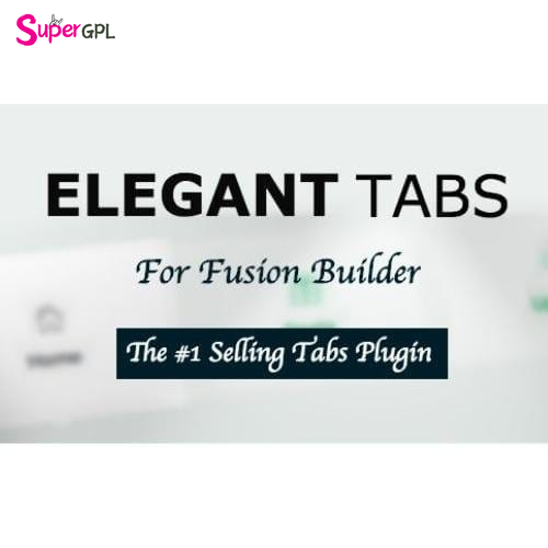 elegant tabs for fusion builder supergpl 1 1
