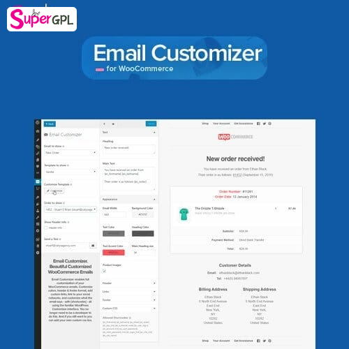 email customizer for woocommerce supergpl 1 1