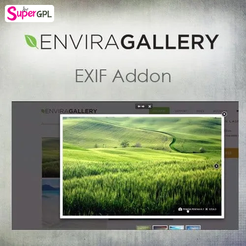 Envira Gallery | EXIF Addon 1 envira gallery exif addon supergpl 1 1