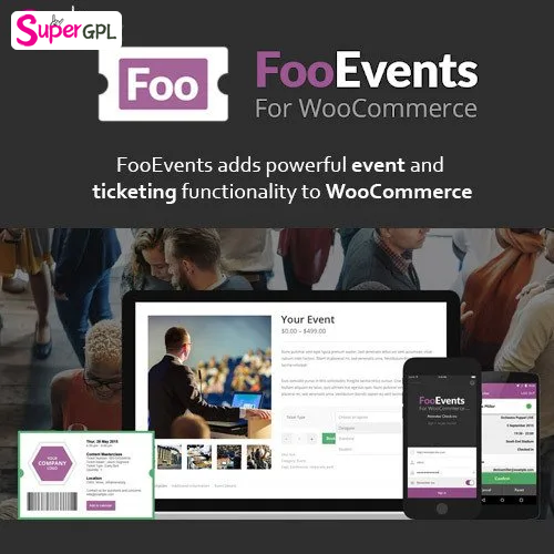 FooEvents for WooCommerce 1 fooevents for woocommerce supergpl 1 1