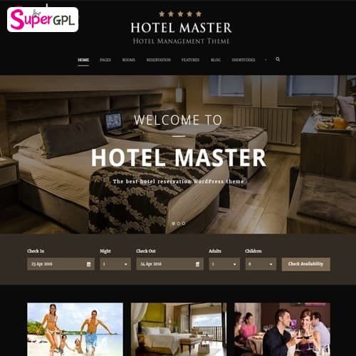 hotel master booking wordpress supergpl 1 1