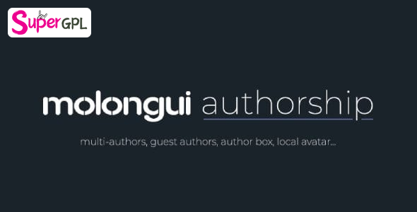 molongui authorship pro supergpl 1 1