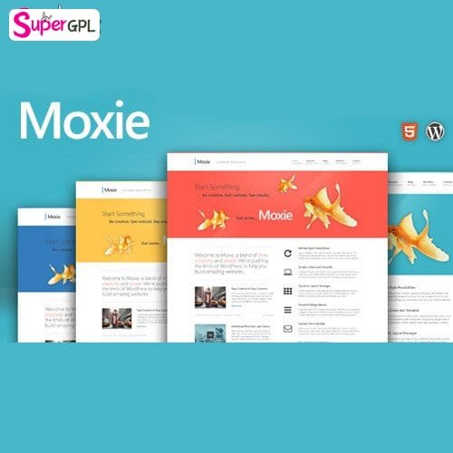 moxie responsive theme for wordpress supergpl 1 1