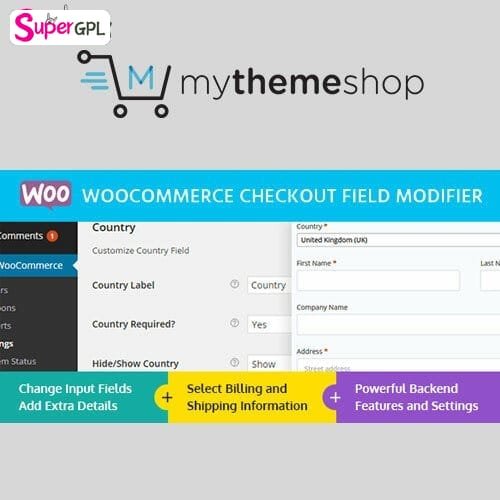 mythemeshop woocommerce checkout field modifier supergpl 1 1