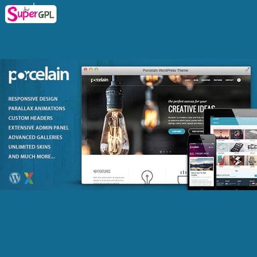 porcelain responsive multi purpose theme supergpl 1 1