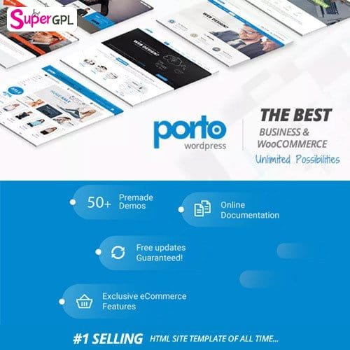 porto responsive wordpress ecommerce theme supergpl 1 1