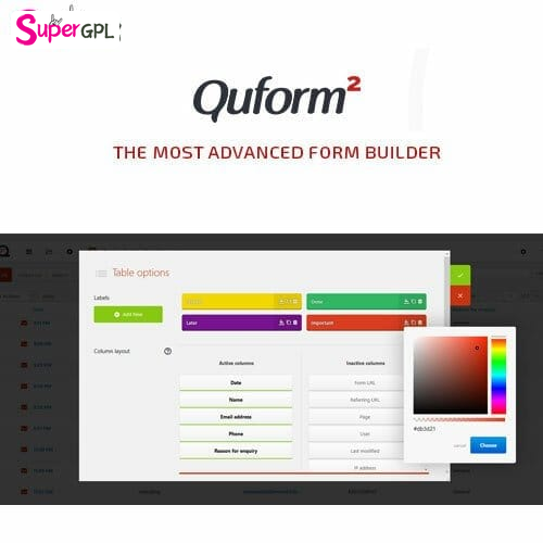 quform wordpress form builder supergpl 1 1