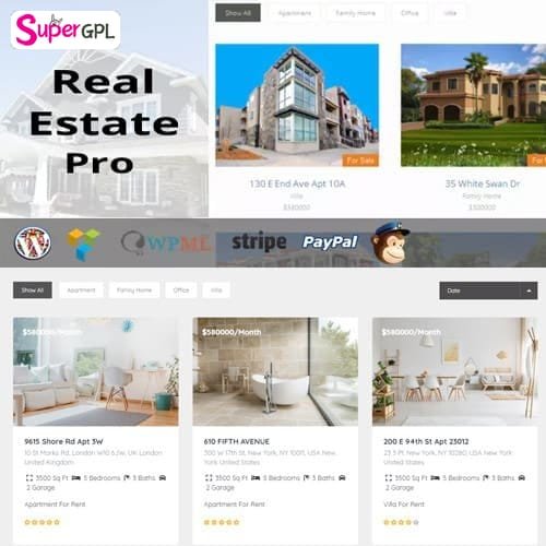 real estate pro wordpress plugin supergpl 1 1