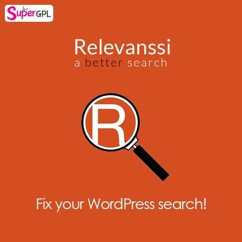 Super GPL-Wordpress GPL Themes and GPL Plugins ₹210 11 Relevanssi Premium