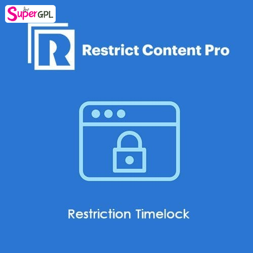 restrict content pro restriction timelock supergpl 1 1