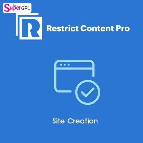 restrict content pro site creation supergpl 1 1