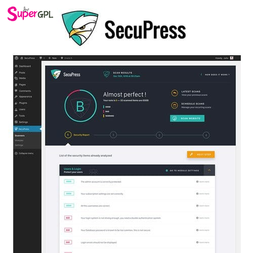 secupress pro supergpl 1 1