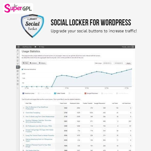 social locker for wordpress supergpl 1 1