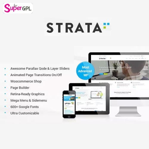 strata professional multi purpose theme supergpl 1 1