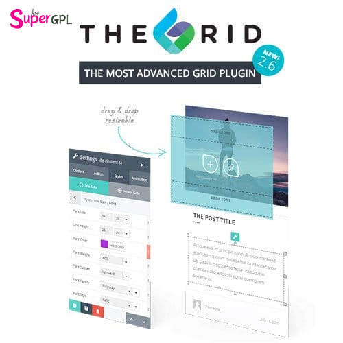 the grid responsive wordpress grid plugin supergpl 1 1