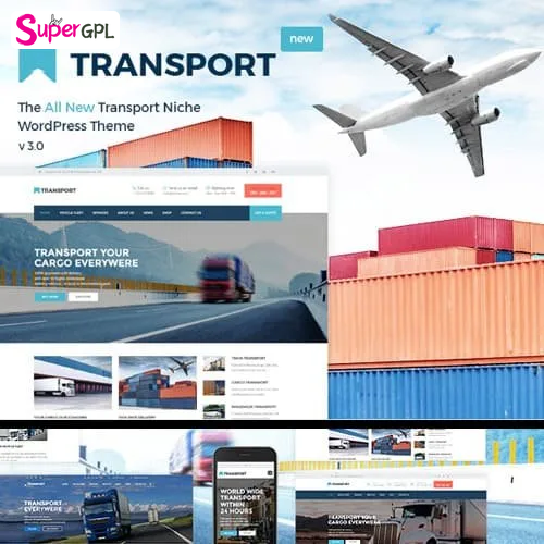 transport wp transportation logistic theme supergpl 1 1