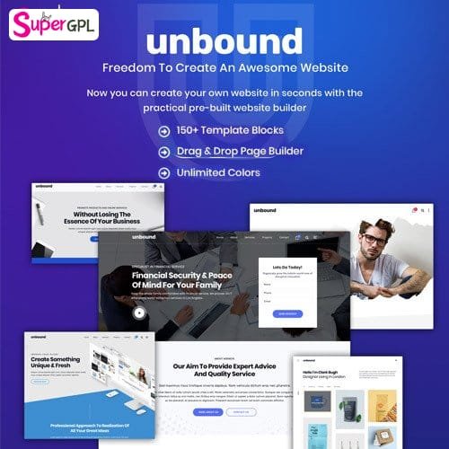 unbound business agency multipurpose theme supergpl 1 1