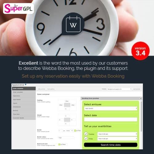 webba booking wordpress appointment reservation plugin supergpl 1 1