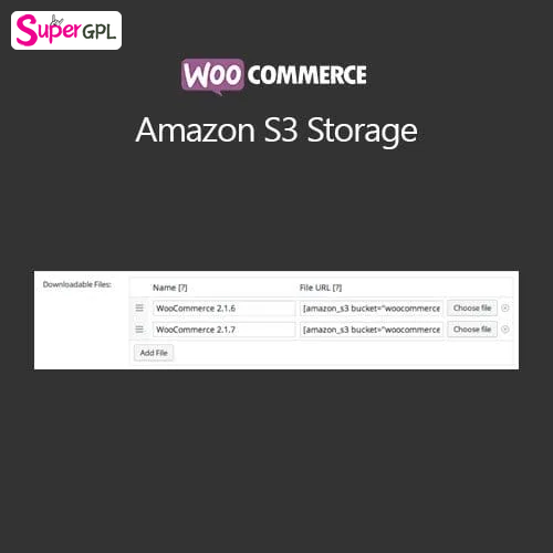 WooCommerce Amazon S3 Storage 1 woocommerce amazon s3 storage supergpl 1 1
