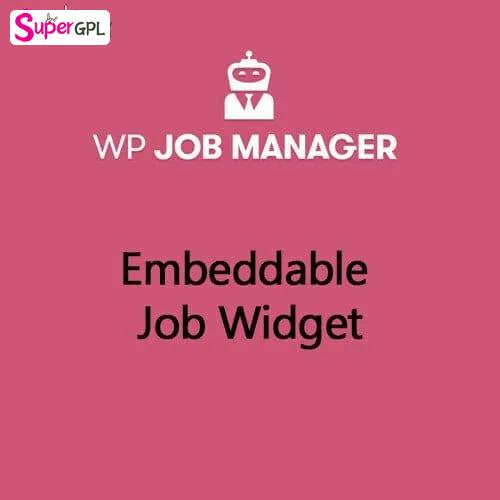 WP Job Manager Embeddable Job Widget 1 wp job manager embeddable job widget supergpl 1 1