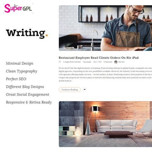 writing blog personal blog supergpl 1 1
