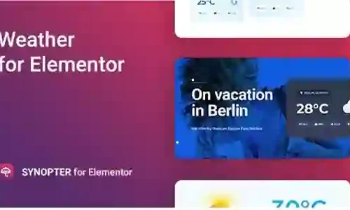 Synopter  Weather for Elementor