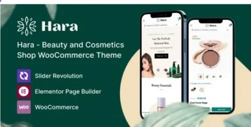 Hara Theme Beauty and Cosmetics Shop WooCommerce Theme