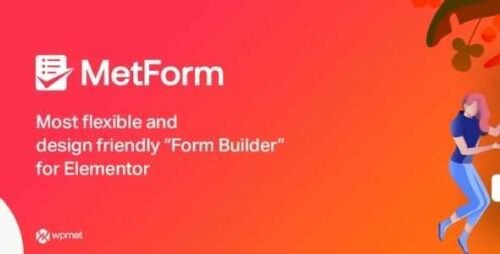 MetForm Pro GPL– Advanced Elementor Form BuilderMetForm Pro GPL