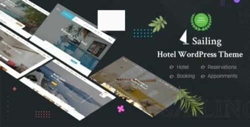 Sailing Hotel WordPress Theme GPL