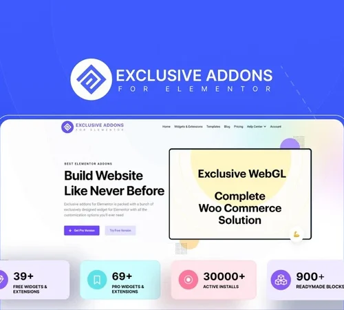 Exclusive Addons for Elementor With License Key