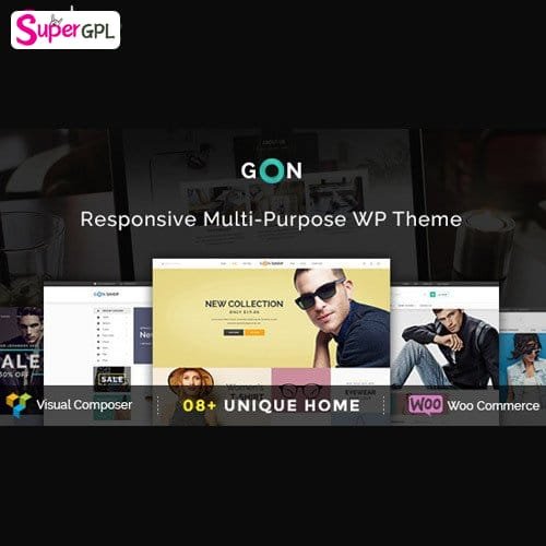 gon responsive multi purpose wordpress theme supergpl 1 1