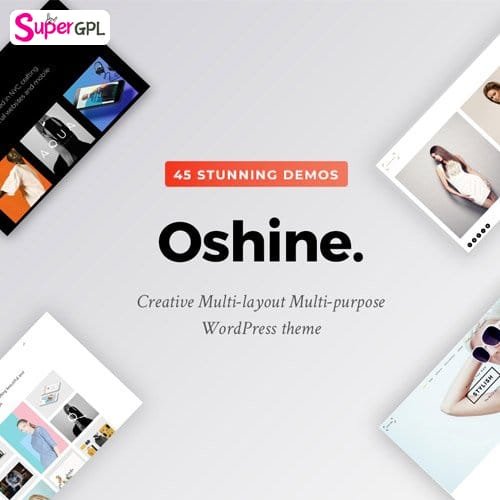 oshine multipurpose creative theme supergpl 1 1