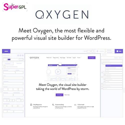 oxygen builder the visual website builder supergpl 1 1