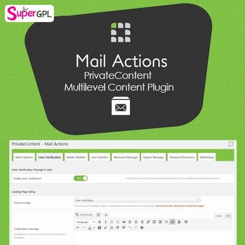 privatecontent multilevel content plugin supergpl 1 1